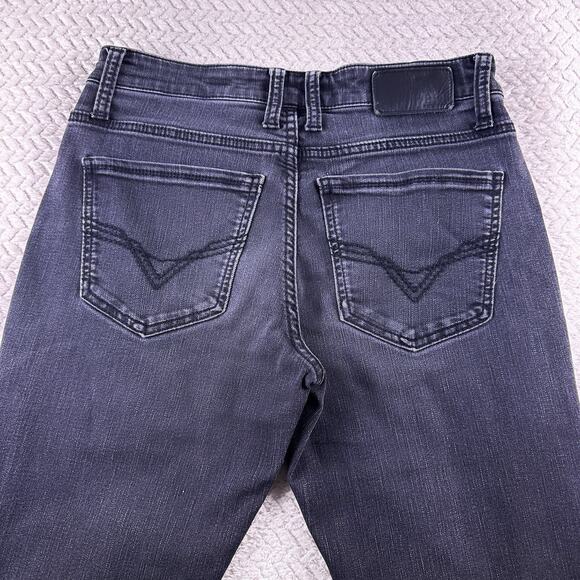 BKE Jake Straight Mens 30x32 Black Denim Jeans Cotton Blend Stretch - Picture 13 of 16